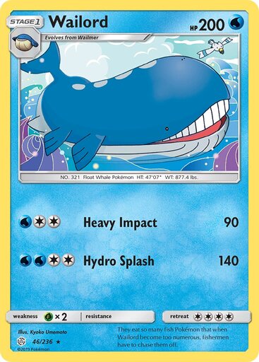 Wailord 46-236 (RH)