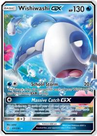 pokemon sm cosmic eclipse wishiwashi gx 63 236