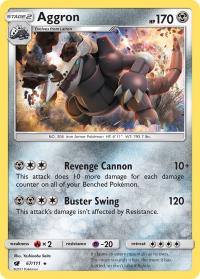 pokemon sm crimson invasion aggron 67 111 rh