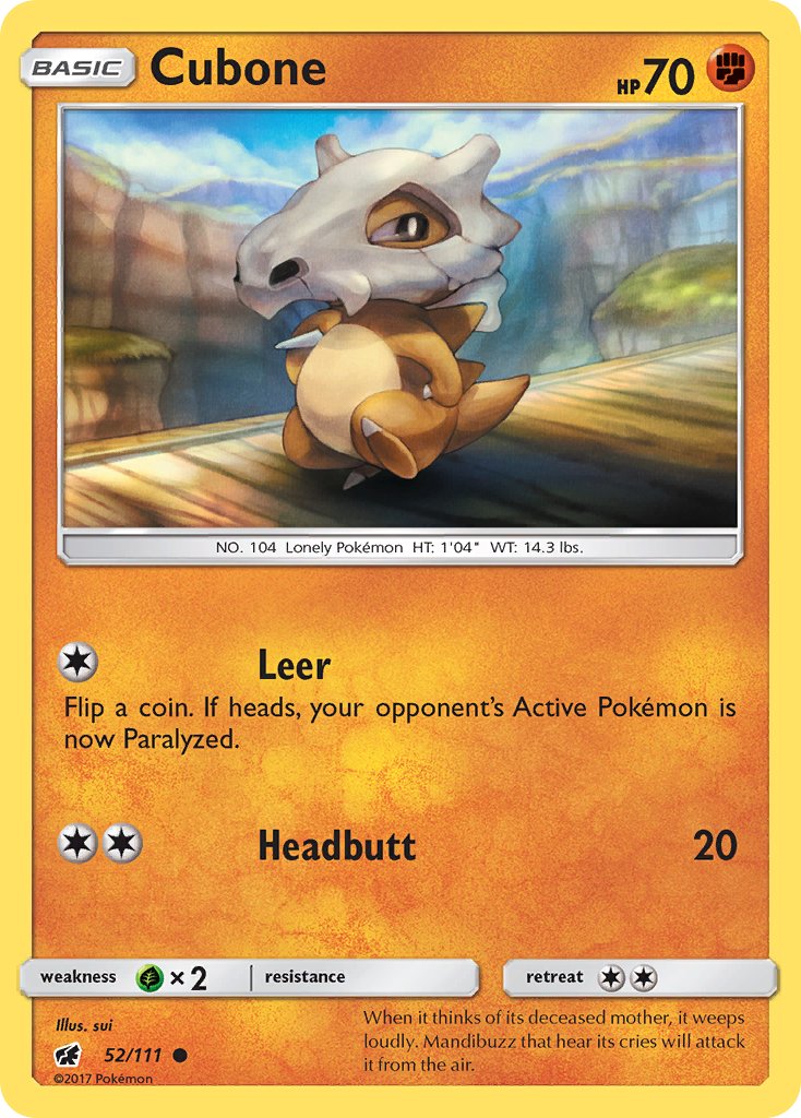 Cubone 52-111 (RH)