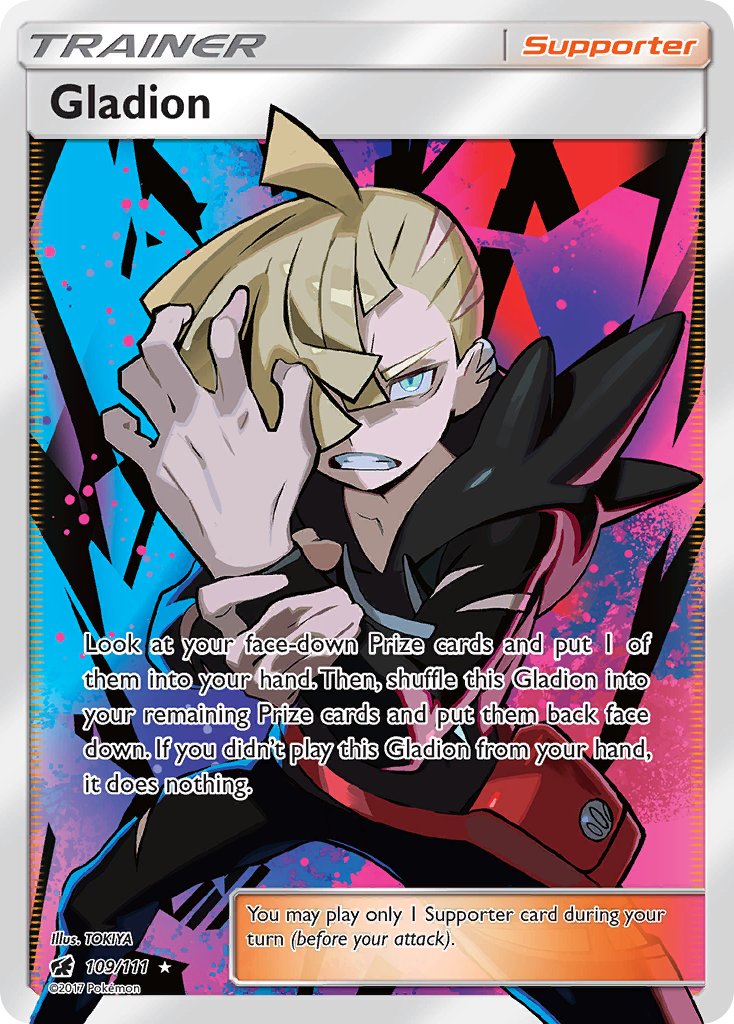 Gladion FULL ART 109-111