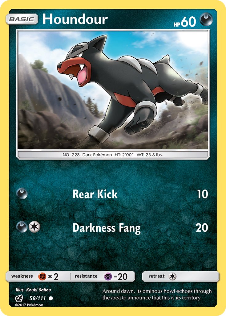 Houndour 58-111 (RH)