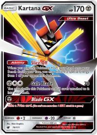 pokemon sm crimson invasion kartana gx 70 111