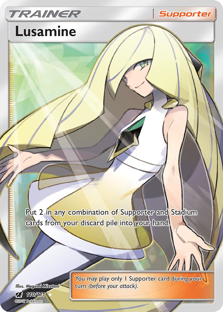 Lusamine FULL ART 110-111