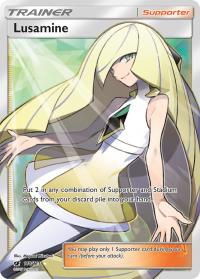 pokemon sm crimson invasion lusamine full art 110 111