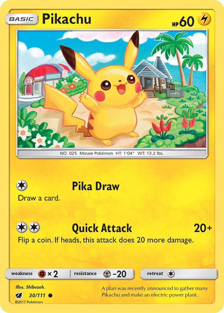 Pikachu 30-111 (RH)