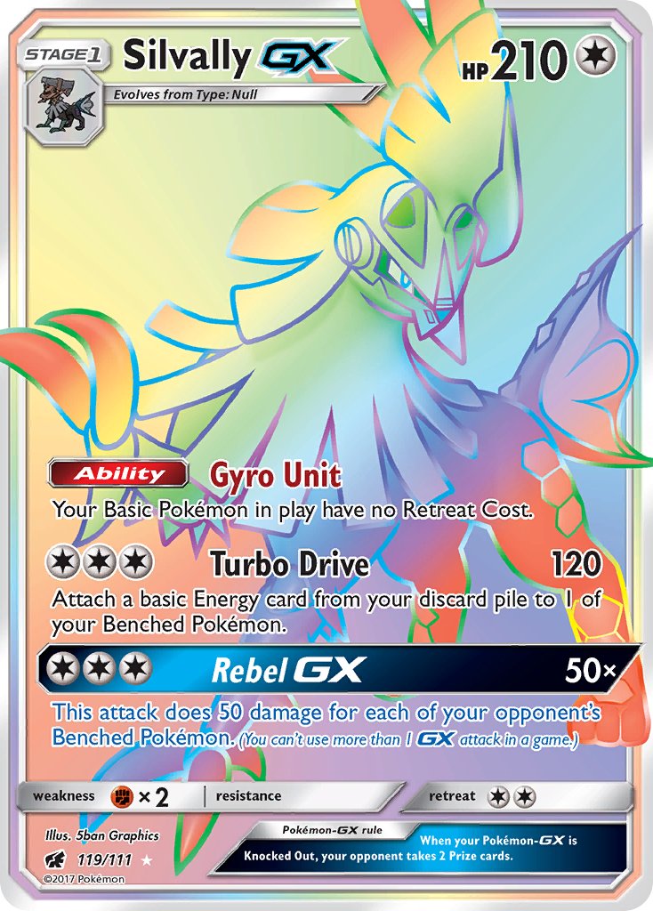 Silvally GX 119-111 (RAINBOW RARE)