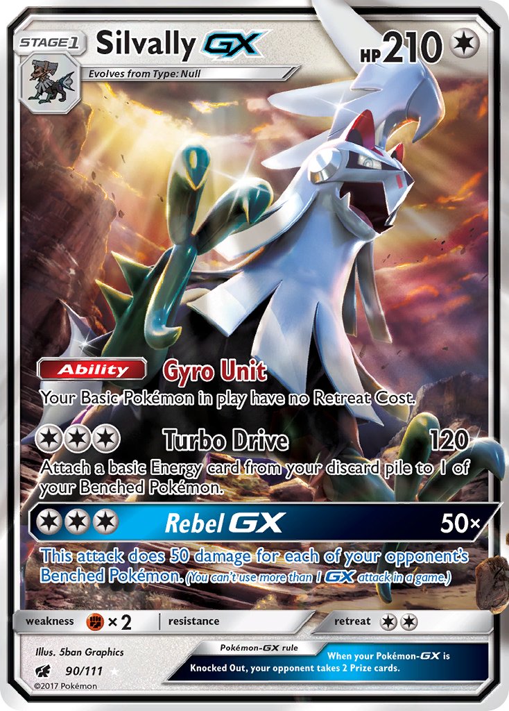 Silvally GX 90-111