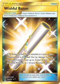 pokemon sm crimson invasion wishful baton 121 111 secret rare