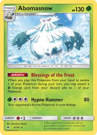 pokemon sm forbidden light abomasnow 4 131