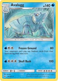 pokemon sm forbidden light avalugg 30 131 rh