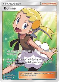 pokemon sm forbidden light bonnie 128 131 full art