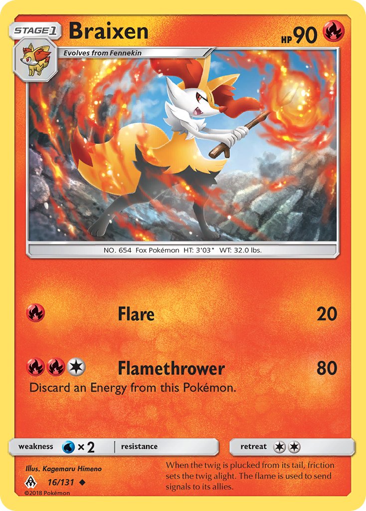 Braixen 16-131 (RH)