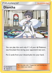 pokemon sm forbidden light diantha 105 131 rh