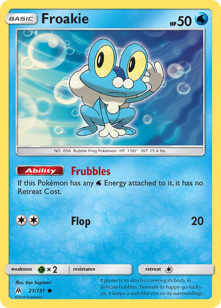 Froakie 21-131 (RH)