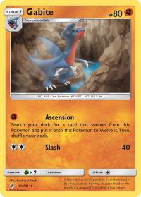 pokemon sm forbidden light gabite 61 131 rh