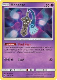 pokemon sm forbidden light honedge 46 131