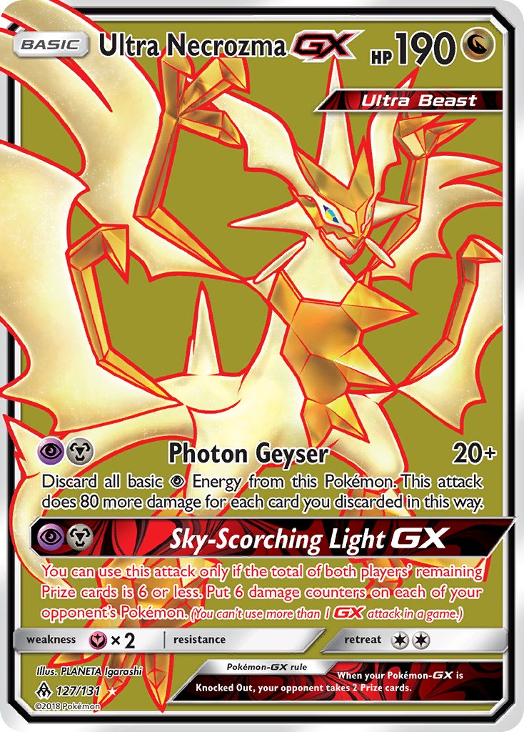 Ultra Necrozma GX 127-131 - FULL ART