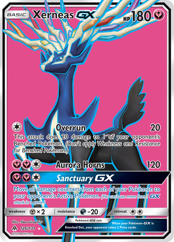 Xerneas GX 126-131 - FULL ART