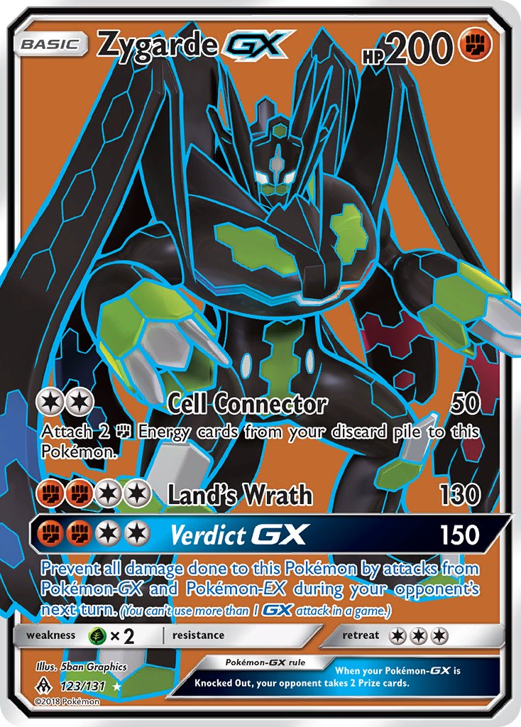 Zygarde GX 123-131 - FULL ART