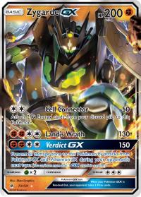 pokemon sm forbidden light zygarde gx 73 131