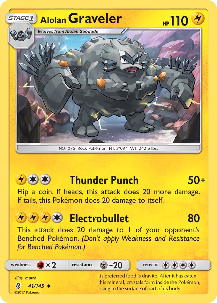 Alolan Graveler 41-145 (RH)