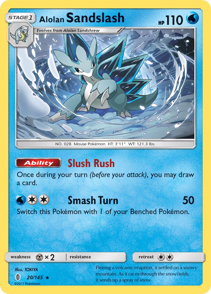 Alolan Sandslash 20-145 (RH)