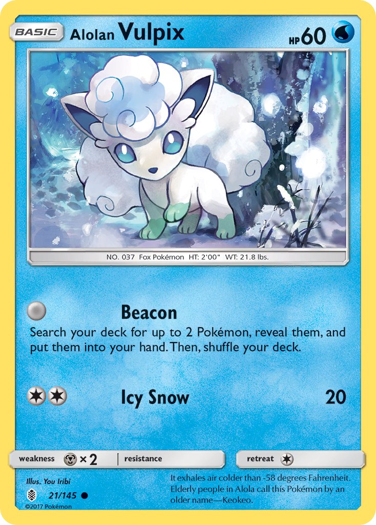 Alolan Vulpix 21-145 (RH)