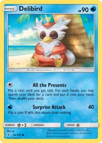 pokemon sm guardians rising delibird 26 145 rh