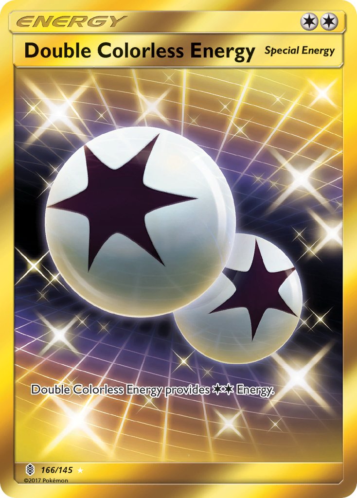 Double Colorless Energy (SECRET RARE) 166-145