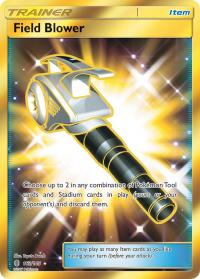 pokemon sm guardians rising field blower secret rare 163 145