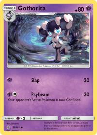 pokemon sm guardians rising gothorita 53 145