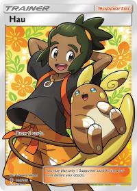 pokemon sm guardians rising hau full art 144 145