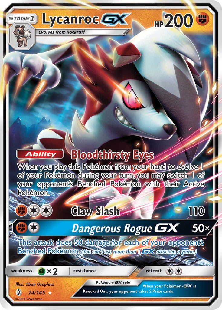 Lycanroc GX 74-145