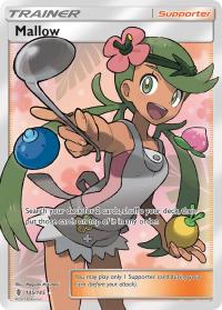 pokemon sm guardians rising mallow full art 145 145