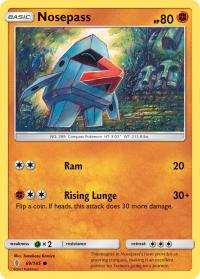 pokemon sm guardians rising nosepass 69 145 rh