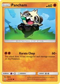 pokemon sm guardians rising pancham 72 145 rh