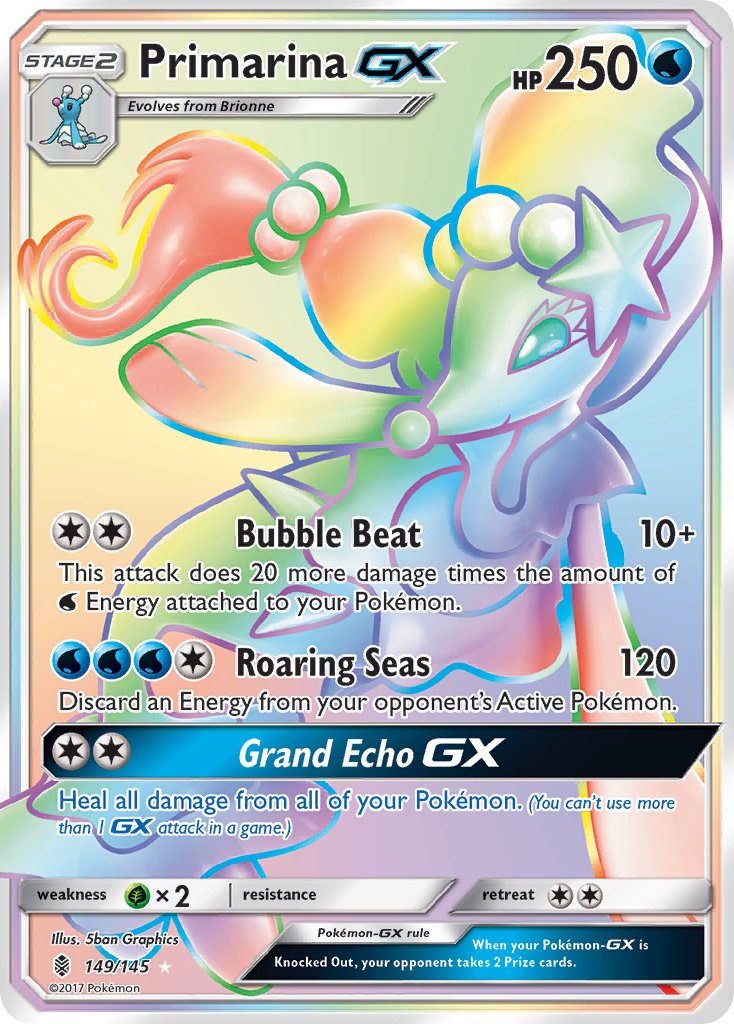 Primarina GX (RAINBOW) 149-145