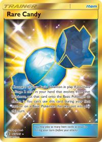 pokemon sm guardians rising rare candy secret rare 165 145