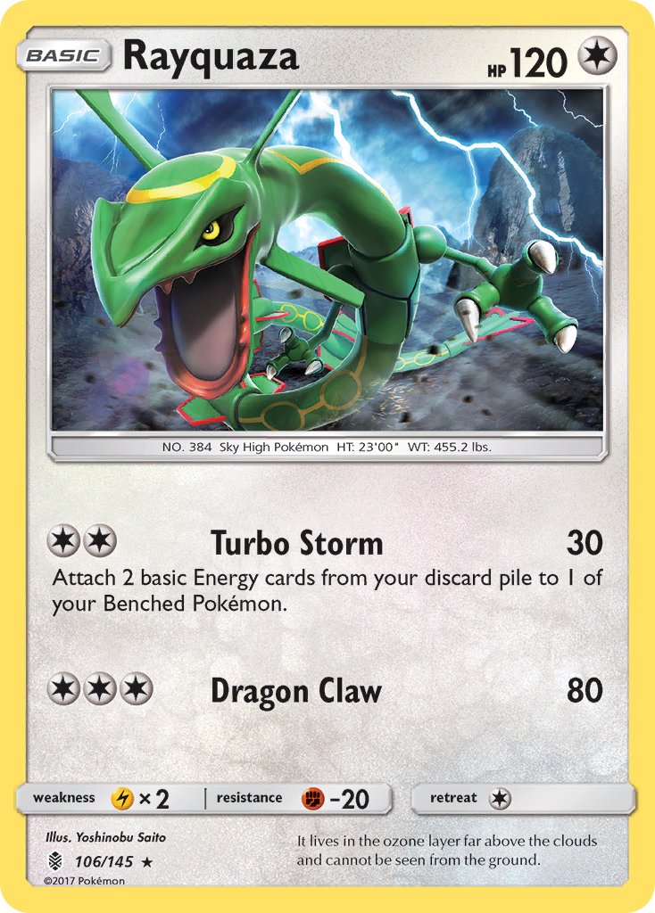 Rayquaza 106-145 (RH)