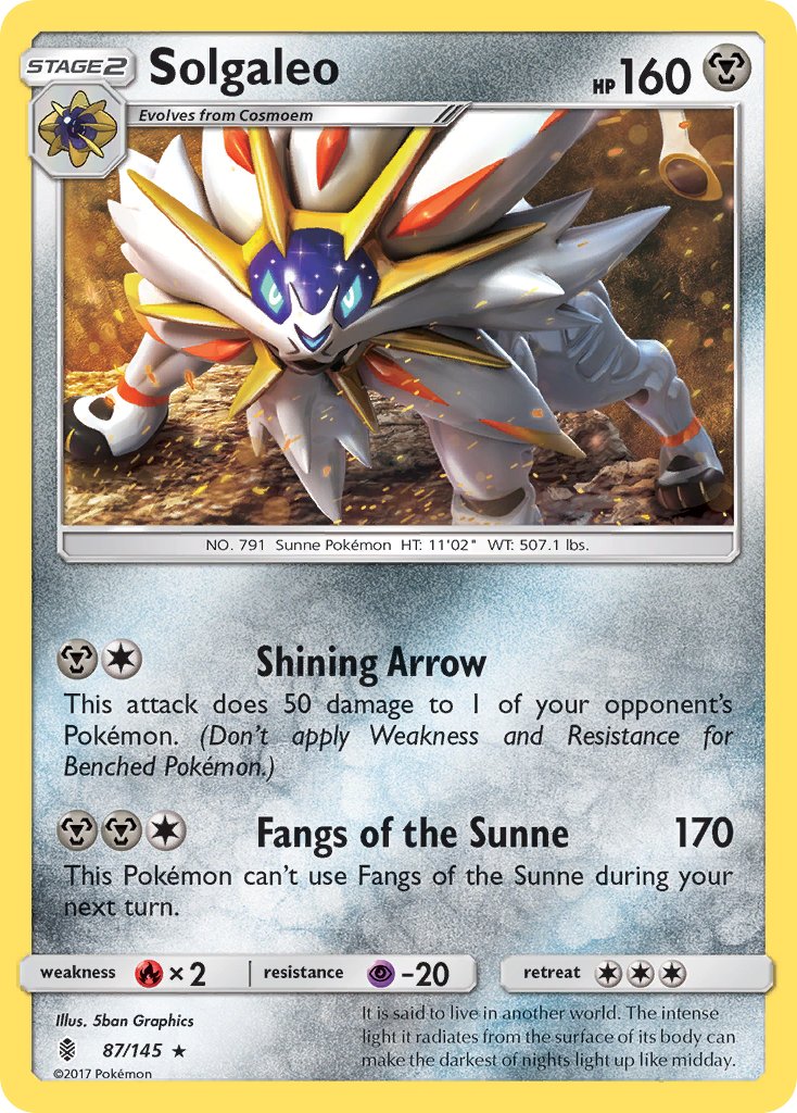 Solgaleo 87-145 (RH)