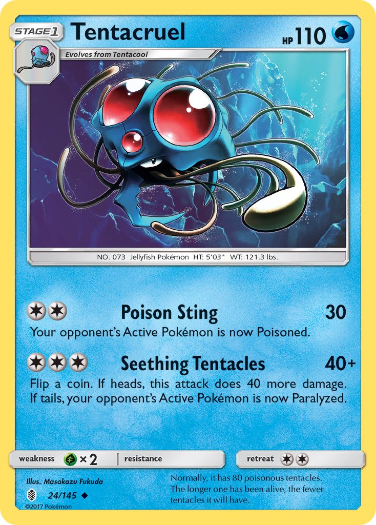 Tentacruel 24-145 (RH)