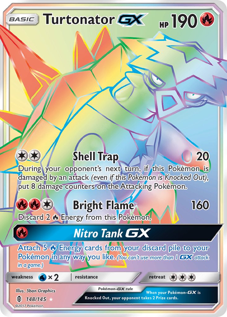 Turtonator GX (RAINBOW) 148-145