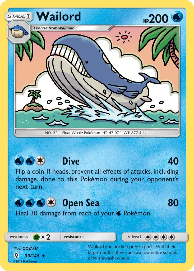 Wailord 30-145 (RH)