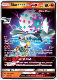 pokemon sm lost thunder blacephalon gx 52 214