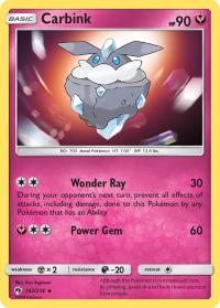 pokemon sm lost thunder carbink 143 214