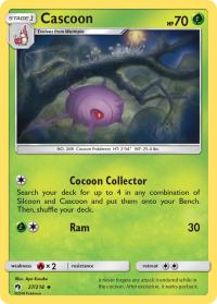 pokemon sm lost thunder cascoon 27 214 rh