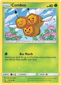 pokemon sm lost thunder combee 31 214 rh