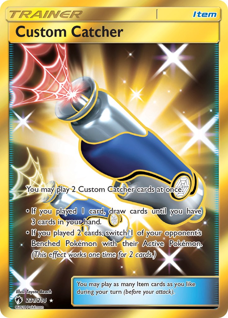 Custom Catcher 231-214 - SECRET RARE