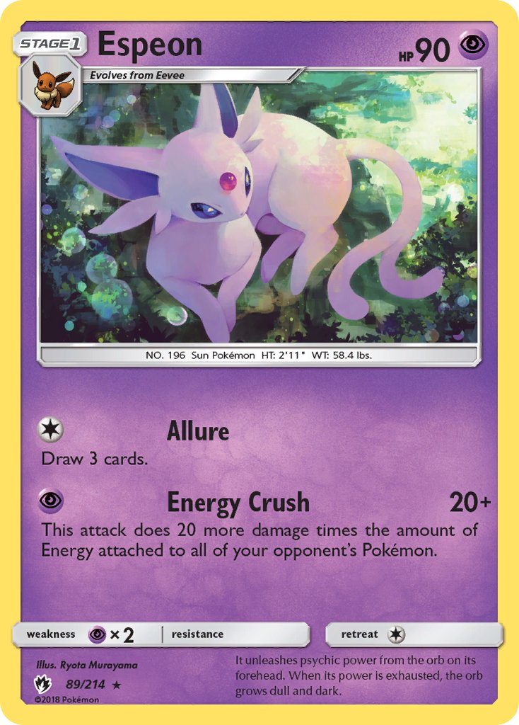 Espeon 89-214 (RH)